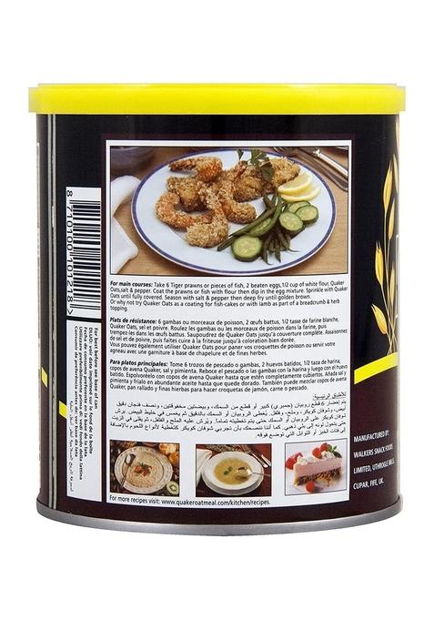 Fruitjoy Quakers Quick Cooking White Oats Breakfast Cereals 100% Whole Grain Oats Each 500Gm (Pack Of 2)