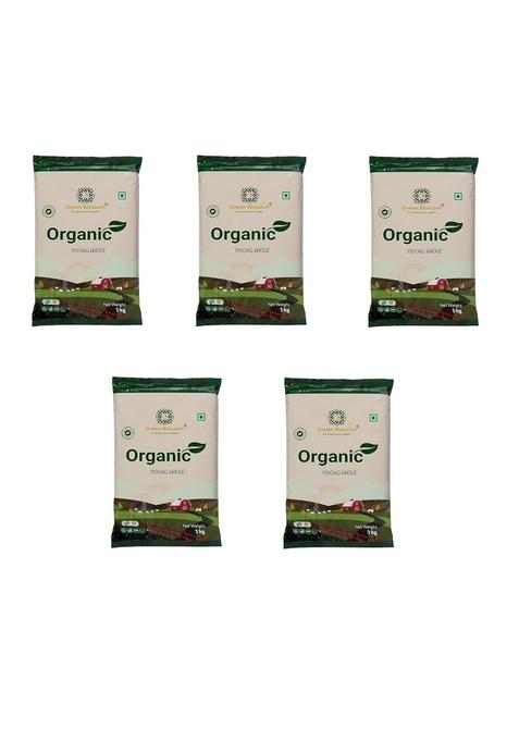 Green Blossom Organic Rolled Oats And Moong Sabut /Green Gram | Combo Of 2 | Style 50