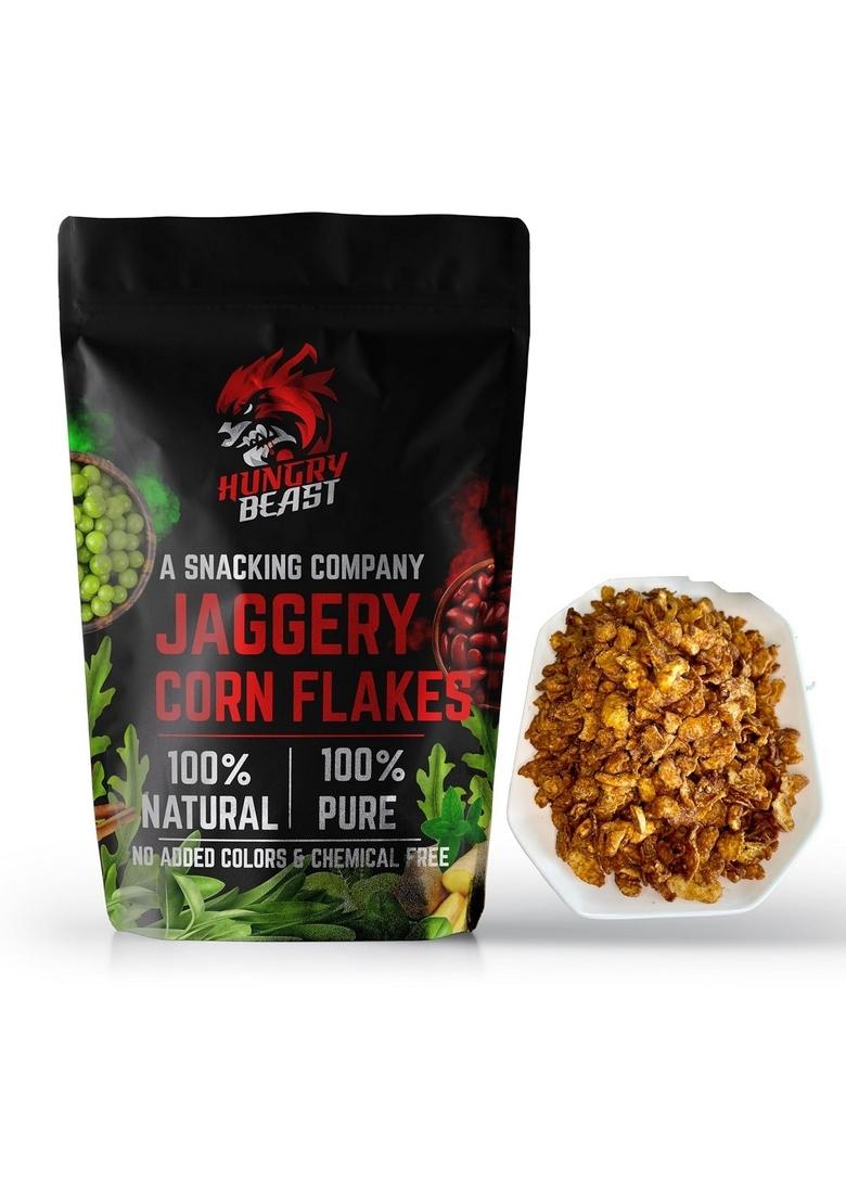 Sweet Corn Flakes | Jagggery Coated Corn Flakes