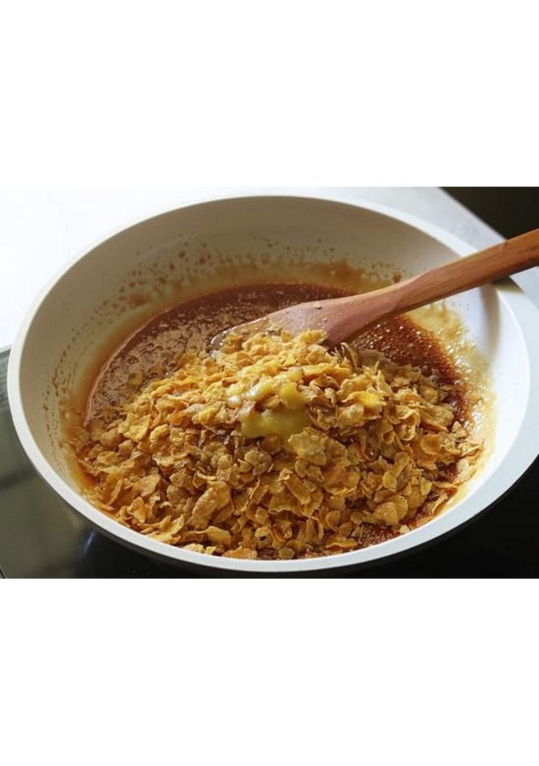 Sweet Corn Flakes | Jagggery Coated Corn Flakes