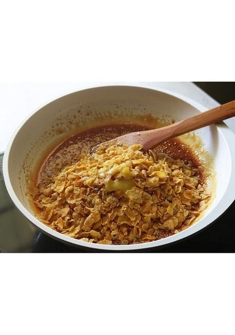 Sweet Corn Flakes | Jagggery Coated Corn Flakes