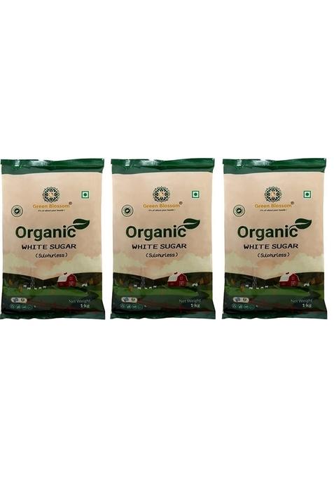 Green Blossom Organic Rolled Oats And Organic White | Combo Of 2 | Style 111