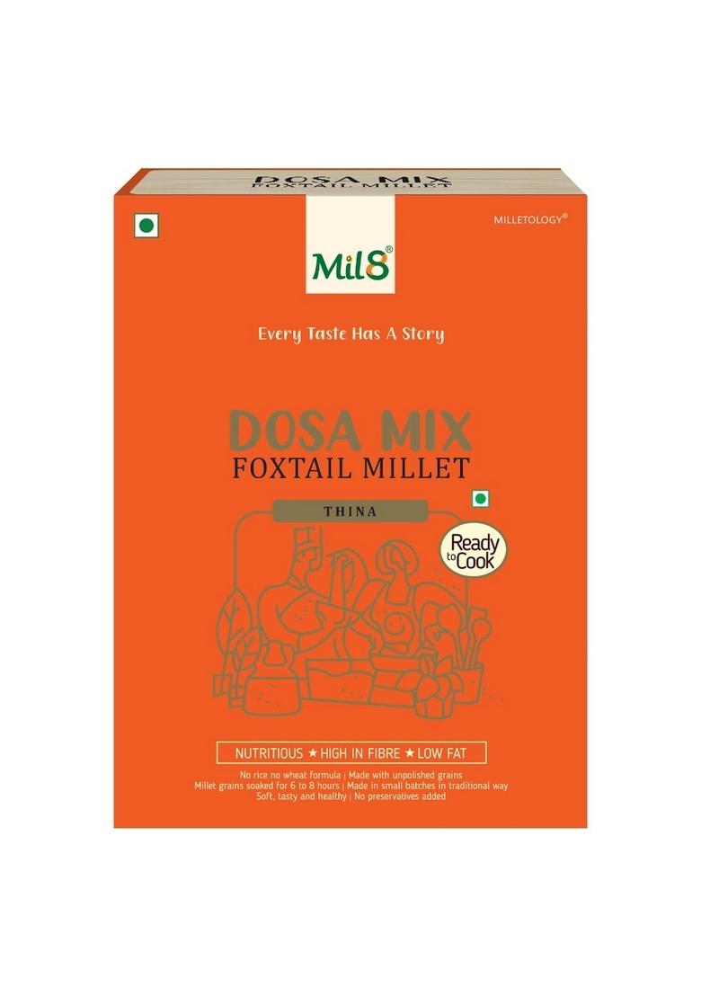 Mil8 Dosamix Foxtail & Flour Foxtail Millet Combo (300Gram-300Gram) Nutritious, Delicious And Healthy Breakfast Solution