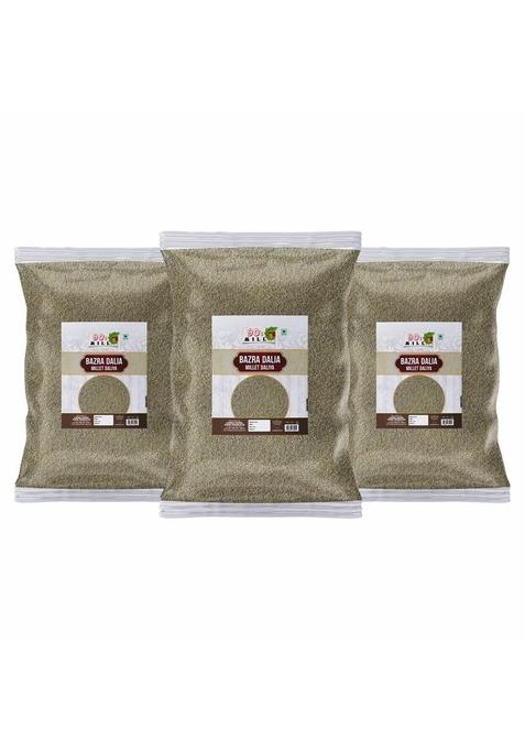 Diwali Sale Barmer Bajra Khichdi Daliya/Pearl/Maiwa Broken Cracked Millet|Cumbu/Bajeer Porridge-1440G(480G*3Pkt) Great Indian Festival