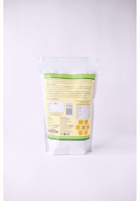 Lite Fresh Rolled Oats 600G | Gluten Free Oats | Breakfast Cereal | Diet Food For Weight Loss | 100% Healthy Premium Oats | High Protein And Fibre | Breakfast Cereal Good For Heart |