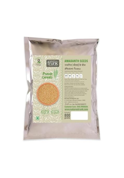 Nature'S Trunk Amaranth Seeds 800Gm | Rajgira Seeds | High Protein & Fiber | Gluten Free Rajgeera Seeds | Whole Rajgira Seeds (Pack Of 1)