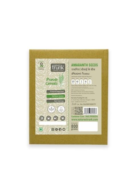 Nature'S Trunk Amaranth Seeds 800Gm | Rajgira Seeds | High Protein & Fiber | Gluten Free Rajgeera Seeds | Whole Rajgira Seeds (Pack Of 1)