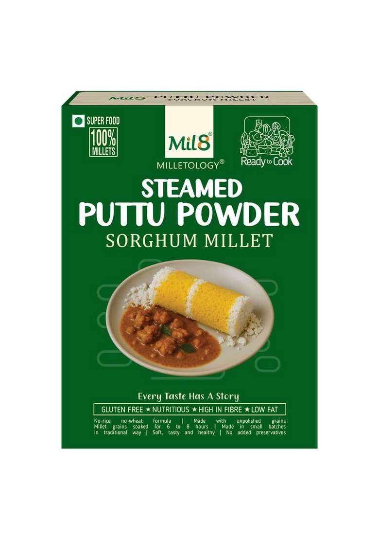 Mil8 Health Mix Powerhouse & Dosamix Kodo & Puttu Powder Sorghum Millet Pack Of 3(Each 300Gm) - Indya