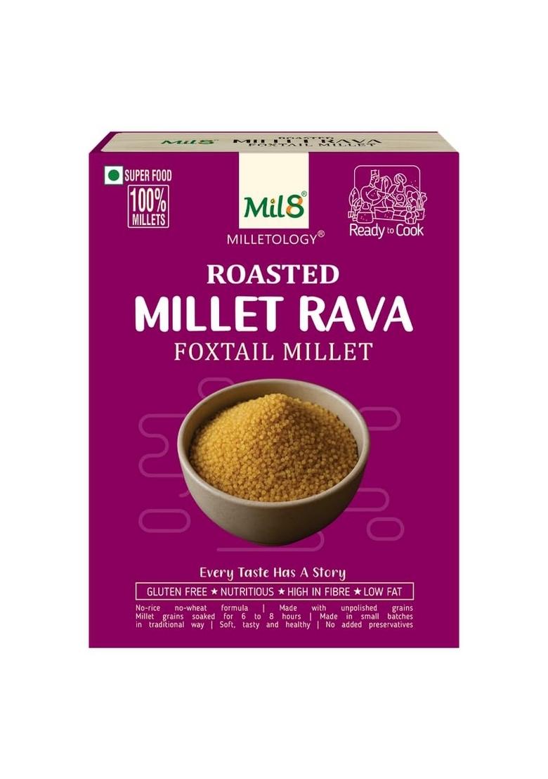 Mil8 Health Mix Powerhouse & Puttu Powder Sorghum & Rava Foxtail Millet Pack Of 3(Each 300Gm)