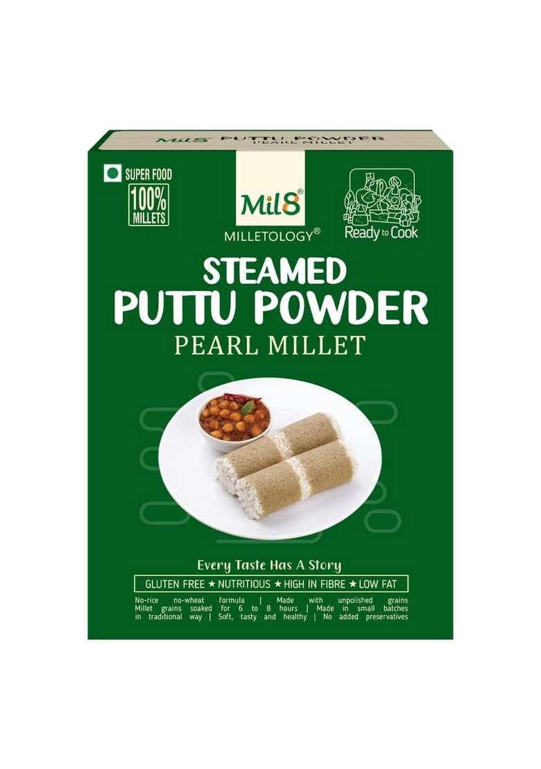 Mil8 Health Mix Powerhouse & Puttu Powder Pearl & Rotimix Sorghum Millet Pack Of 3(Each 300Gm) - Indya