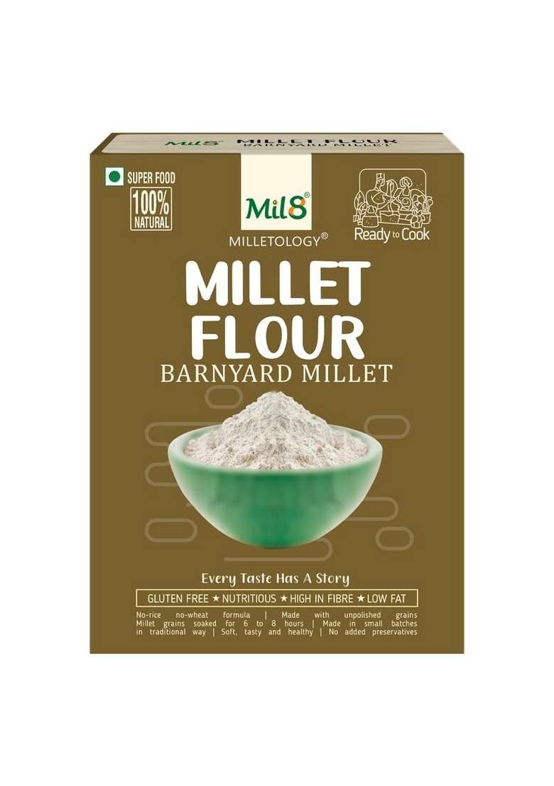 Mil8 Health Mix Powerhouse & Flour Barnyard & Rava Little Millet Pack Of 3(Each 300Gm) - Indya