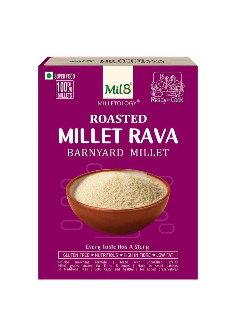 Mil8 Health Mix Powerhouse & Rava Pearl & Rava Barnyard Millet Pack Of 3(Each 300Gm)