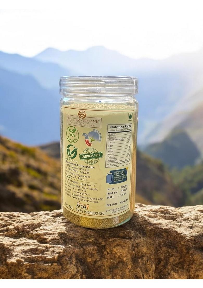 Fat Tom Organic Millets Pack – Healthy Millets For A Gluten-Free, Nutrient-Packed Grain Option In Meals ()