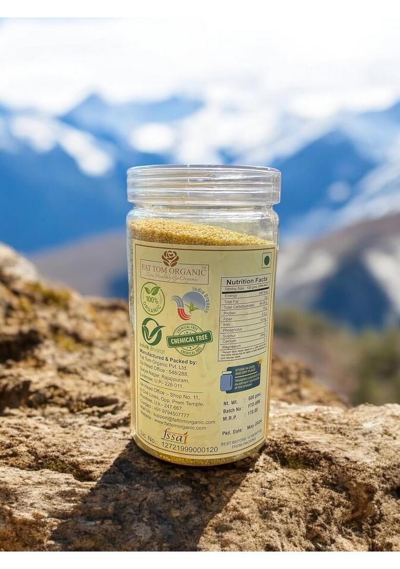 Fat Tom Organic Millets Pack – Healthy Millets For A Gluten-Free, Nutrient-Packed Grain Option In Meals ()