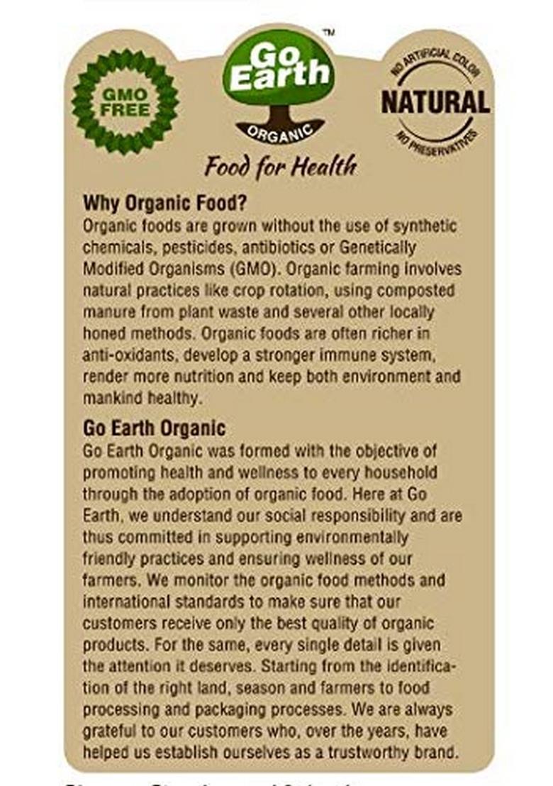 Go Earth Organic Besan/Gram Flour 1 Kg