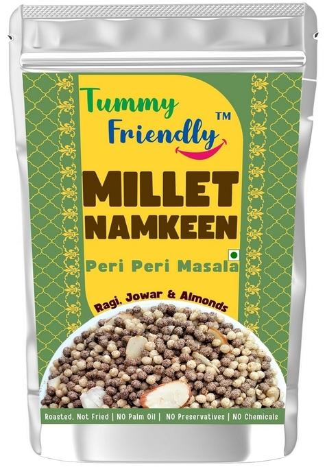 TUMMY FRIENDLY Millet Namkeen Mixture for Kids &Adults. Healthy Snacks Items Kids, Adults, Pregnant Women, Diabetics. Gift. No Chemicals, Preservatives