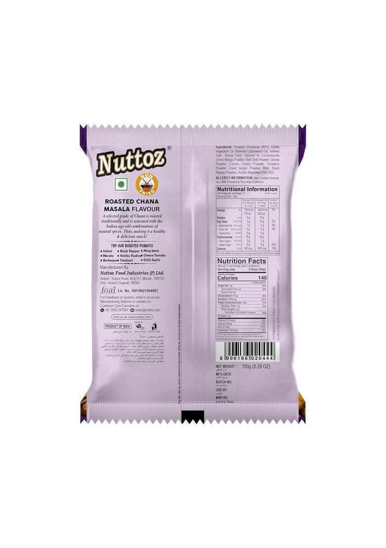 NUTTOZ Roasted Chana Masala