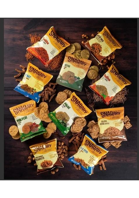 Snaqary All In 1 Snacks Combo (400g)