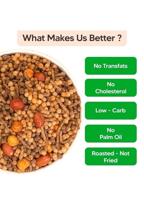 EAT BETTER CO Millet Namkeen Combo Four Flavours Desi Masala, Mango Achari, Pudina Punch and Chilli Garlic 4 * 30 grams