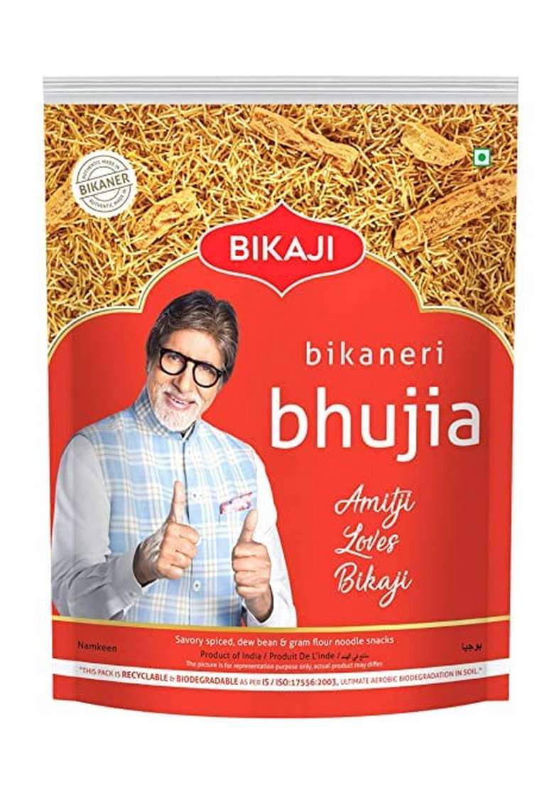 Bikaji Bikaneri Bhujia 400 grm pack of 1 pcs Namkeen bhujiya - Indya