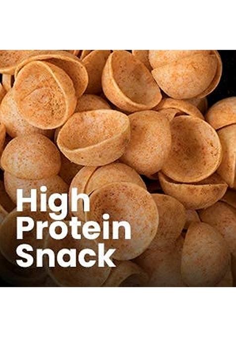 Organic Bites Roasted SOYA Cups Katori Healthy Snacks | Masala Flavour I Namkeen & Evening Party Munch Anytime Crunchy Snack -400 gm