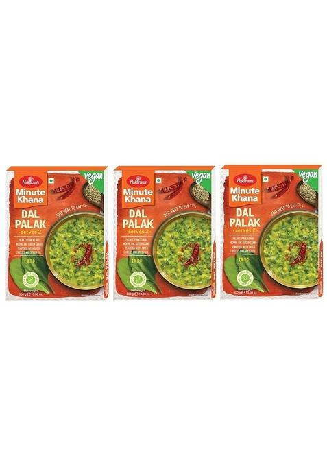 Haldiram Ready To Eat Dal Palak 300g X 3 Pcs