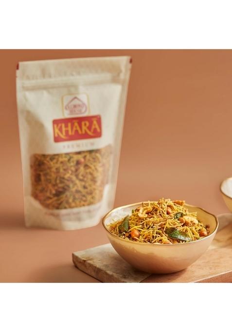 Almond House All Millet Mixture | No maida Healthy Snack Artificial flavours Made with pure Groundnut oil Cashews Tea Time Snacks 250 gm