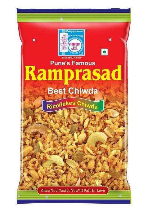 Ramprasad Best Chiwda Cornflakes Poha | Delicious & Crunchy Snack Mix Traditional Pune Recipe 500g