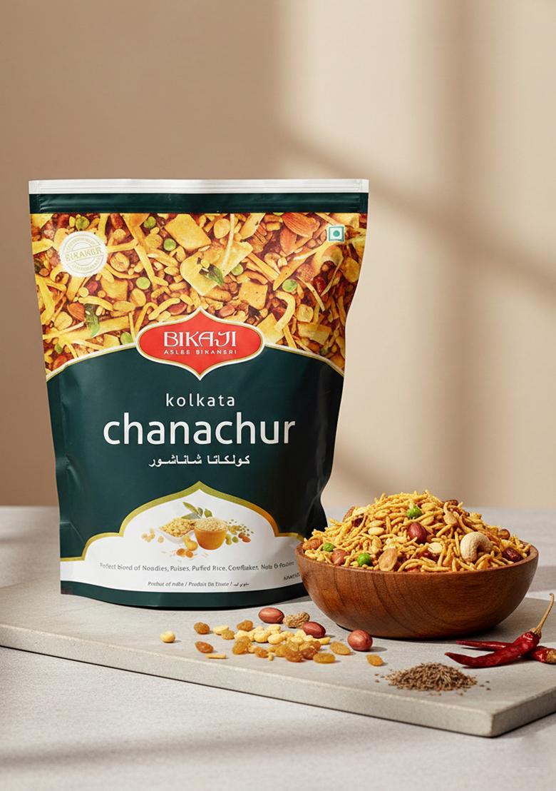 Bikaji Aslee Bikaneri Kolkata Namkeen Chanachur, 400 g