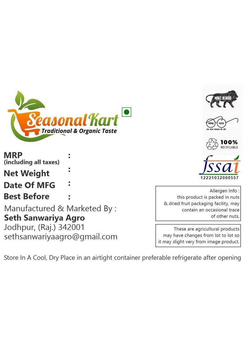 SEASONALKART Roasted Wheat Puff Namkeen 400 Grams|Tasty Indian Snacks