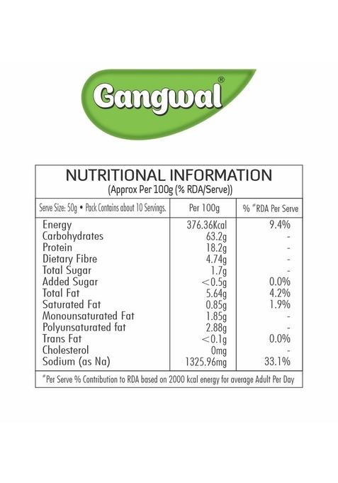 Gangwal Instant Sev Mix 500g | Easy-to-Cook Indian Snack Ready-to-Mix Gram Flour Snack| Ghar-Style Namkeen Crunchy for Snacks, Chaats & Tea-Time