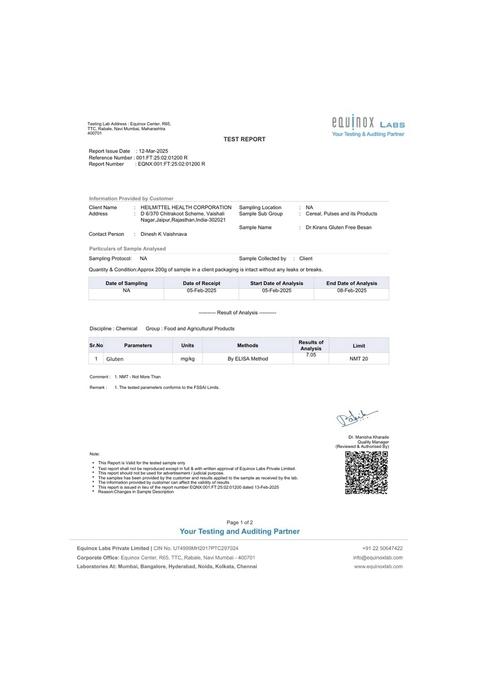 DR. KIRAN's Gluten Free Soyaa Nuts|Combo Pack Of 2(300 Gm) Hing|Pudina Flavour Healthy Soya Nuts|High In Protein|Soya Nuts|Roasted Namkeen