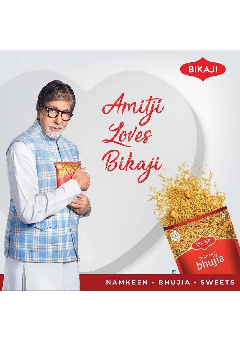 Bikaji Aslee Bikaneri - Falahari Mix Indian Namkeen Potato Sticks Snack 200gm (Pack of 2) - Indya