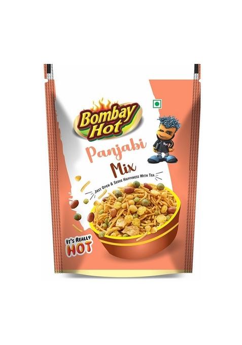 Bombay hot PANJABI MIX 400G I Teekha Mixture | Spicy Indian Namkeen Snack Crunchy with Peanuts, Corn Flakes & Spices Perfect Tea-Time (Spicy Mixture)