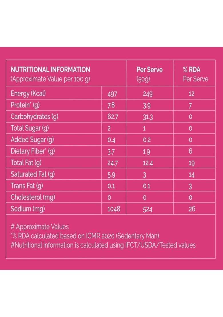 ROOTLY So Cheesy Thattai | South Indian Snack with a twist Crunchy Party & Namkeen Tasty Rice Cracker for Tea Time No Palm Oil or Preservatives Pack of 2 (400 gm)