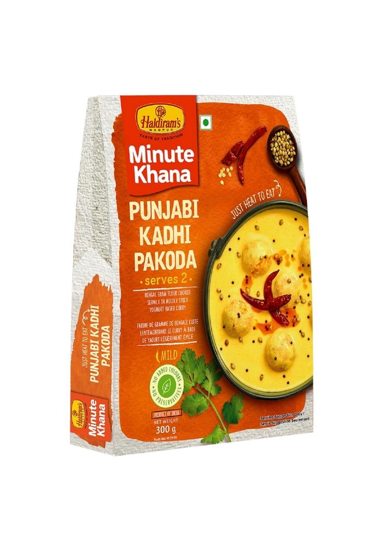 Haldiram's Nagpur Ready To Eat Punjabi Kadhi Pakoda 300g, Rajma Chawal 350, Dal Palak Makhani 350G Combo