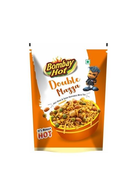 Bombay hot DOUBLE MAZA 900G I Teekha Mixture | Spicy Indian Namkeen Snack Crunchy Mix with Peanuts, Corn Flakes & Spices Perfect Tea-Time (Spicy Mixture)
