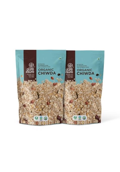 Phalada Pure & Sure Organic Chiwda Namkeen | Snacks 100gm