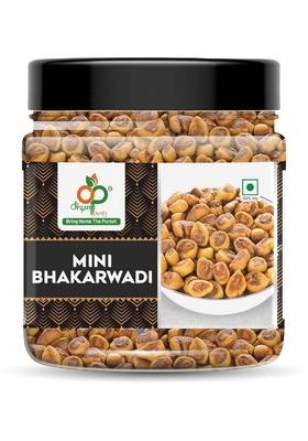 ORGANIC PURIFY Traditional Gujarati Style Mini Bhakarwadi, 250g [Crunchy, Light and Flavourful] Jar Pack