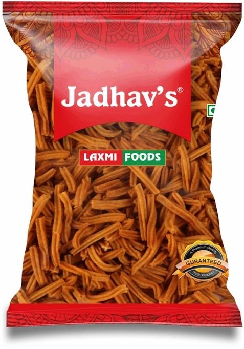 Jadhav's Schezwan Stick 200gm | Crispy, Crunchy & Tasty Chakli| Hot Spicy Flavours Freshly Made Ready to Eat No Artificial Colors or Preservatives