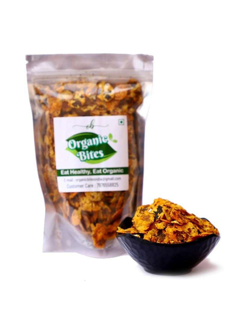 Organic Bites Roasted Chana JOR Garam Namkeen (Oil free, Protein Rice & Gluten Free)-900 gm - Indya