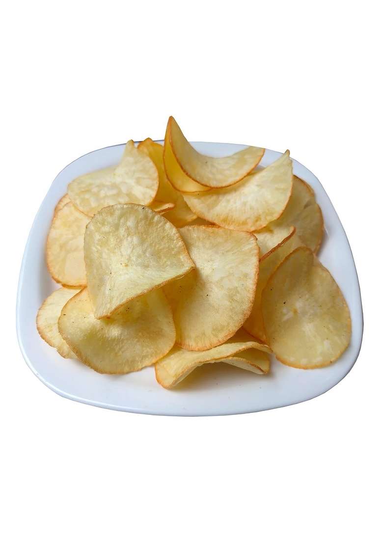 Safe Products Tapioca Chips 600g (200gx3, Pack of 3) Healthy Namkeen Snacks kerala - Indya