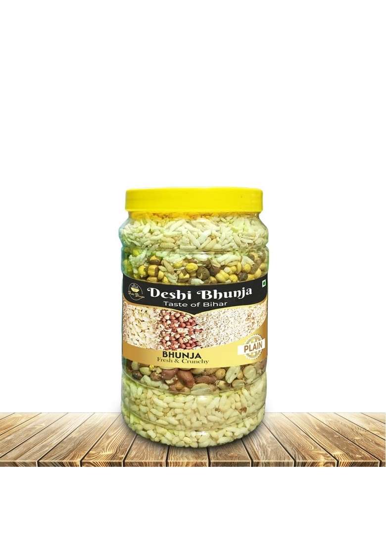 Deshi Bhunja Bihar Special Mix Plain, Traditional Bihari Plain Bhuja Style (700 Gm) - Indya