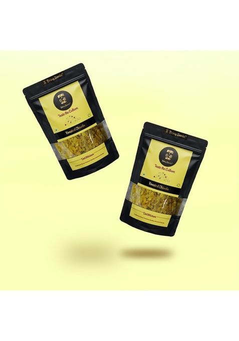 Being Bania Special Chiwda | Lite Chidwa Chivda Diet Mixture Famous Indian Snack Roasted Namkeen No preservatives All natural and Fresh 150g (Pack of 2)