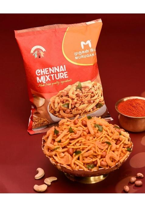 MURUGAN IDLI Chennai Mixture 200gm | Crispy & Delicious Traditional Indian Namkeen Snack Perfect for Gifting, Festivals, and Tea Time