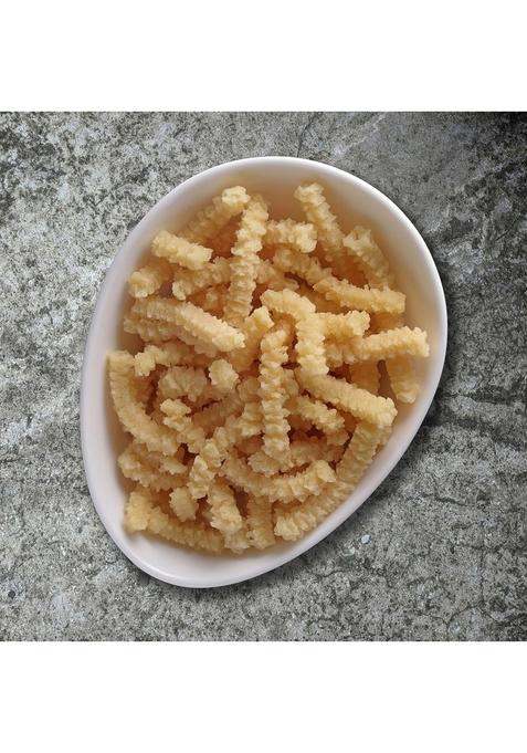 KALPATHYSTORE Butter Murukku | Also Known as Mullumurukku/Muthuswaram Authentic South Indian Snack Made with Original & Coconut Oil No Palm 170 g Pack