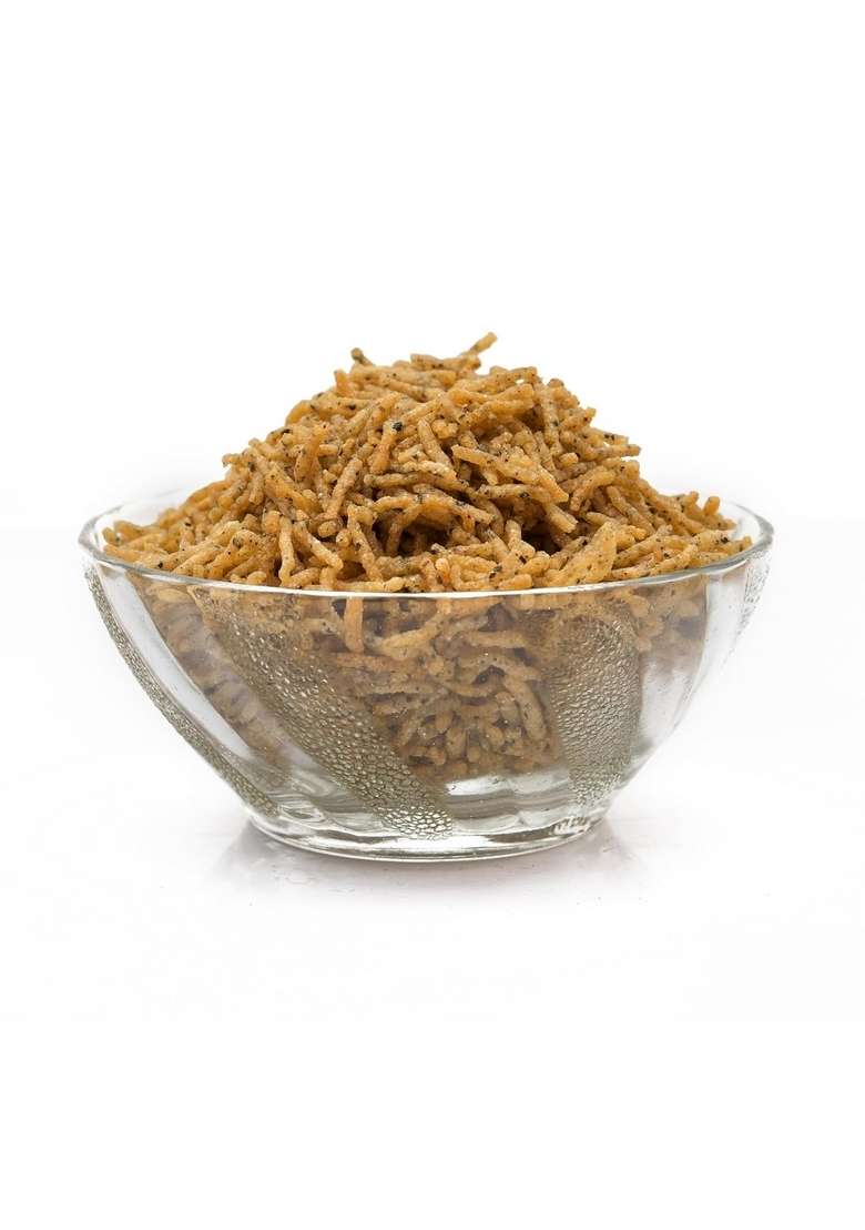 Matratva Organic certified Amranth Namkeen | Cold Pressed Groundnut Oil No preservatives are added while preparing and packing the product Crispy & Cruchy (1 kg) - Indya