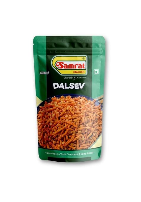 SAMRAT Dal Sev Spicy & Crunchy Mixture of and Bhujia | Authentic Indian Namkeen Ready-to-Eat Snack for Tea Time, Festivals Parties (Pack 1 (900g), Sev)