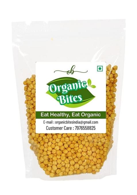 Organic Bites Roasted Chana Without Skin | Bhuna Chickpeas -900 gm