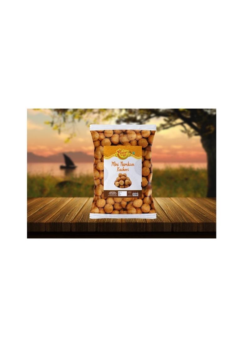 Mmaa's Veggie Homemade Moong Dal Kachori||Baked Mung Namkeen Kachauri||Chatpati Masala Kachaudee||Mini Kachori||Bachcho Ka Favourite Kachori Nashta Tasty Yummy Snack-150g*2Pack